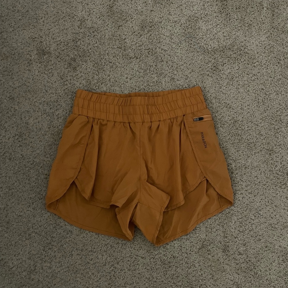 Paragon Fitwear Women's Tan Athletic Shorts